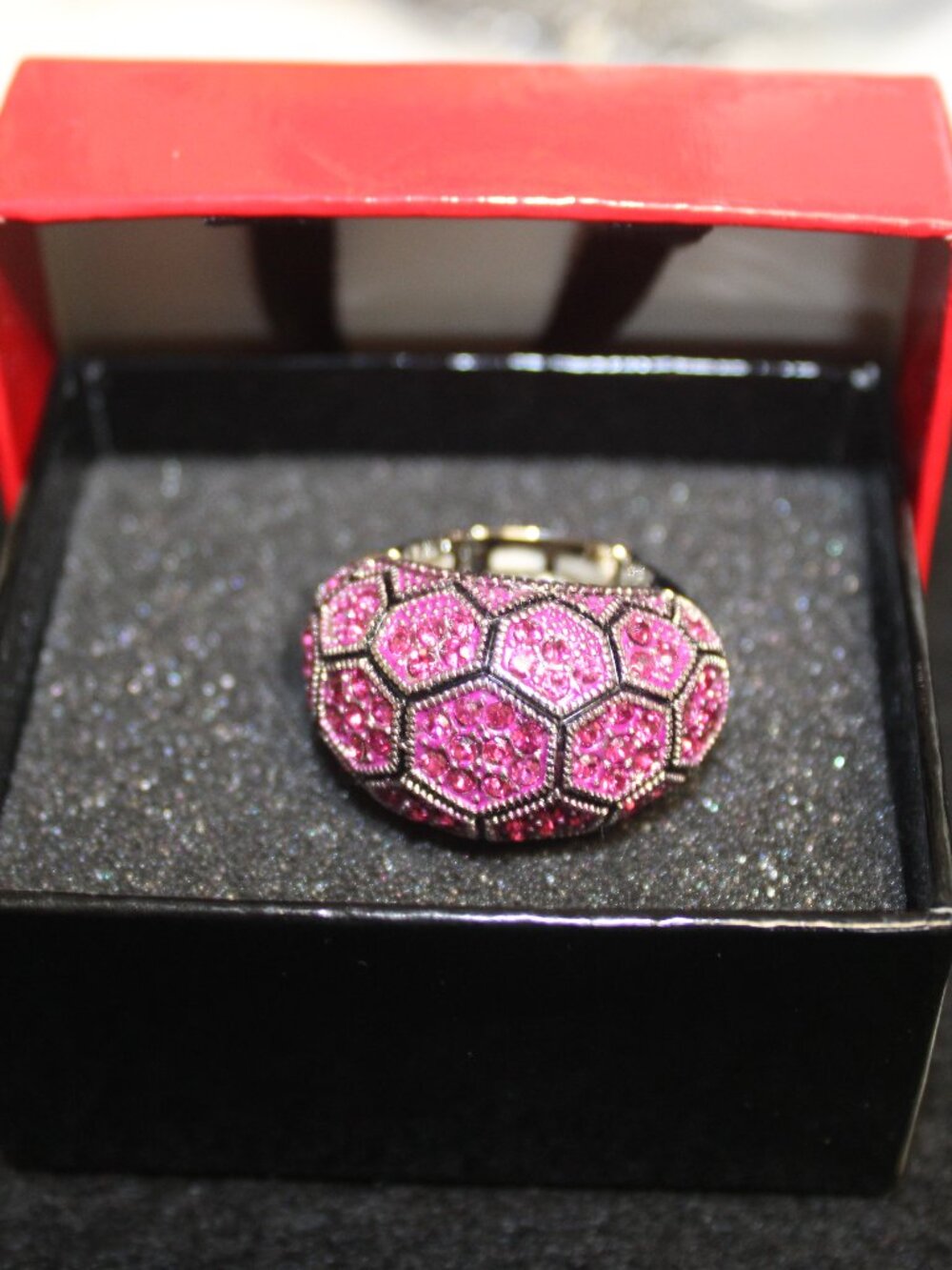 Bedazzle Pink Ring